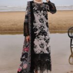 Gardenia By Nureh Pure Lawn with chiffon dupatta and embroidered embellishments