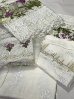 Elaf Luxury Embroidered Chikan Kari - Image 4