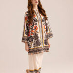 Designer Look Co Ord Set – Modern Flora Pattern